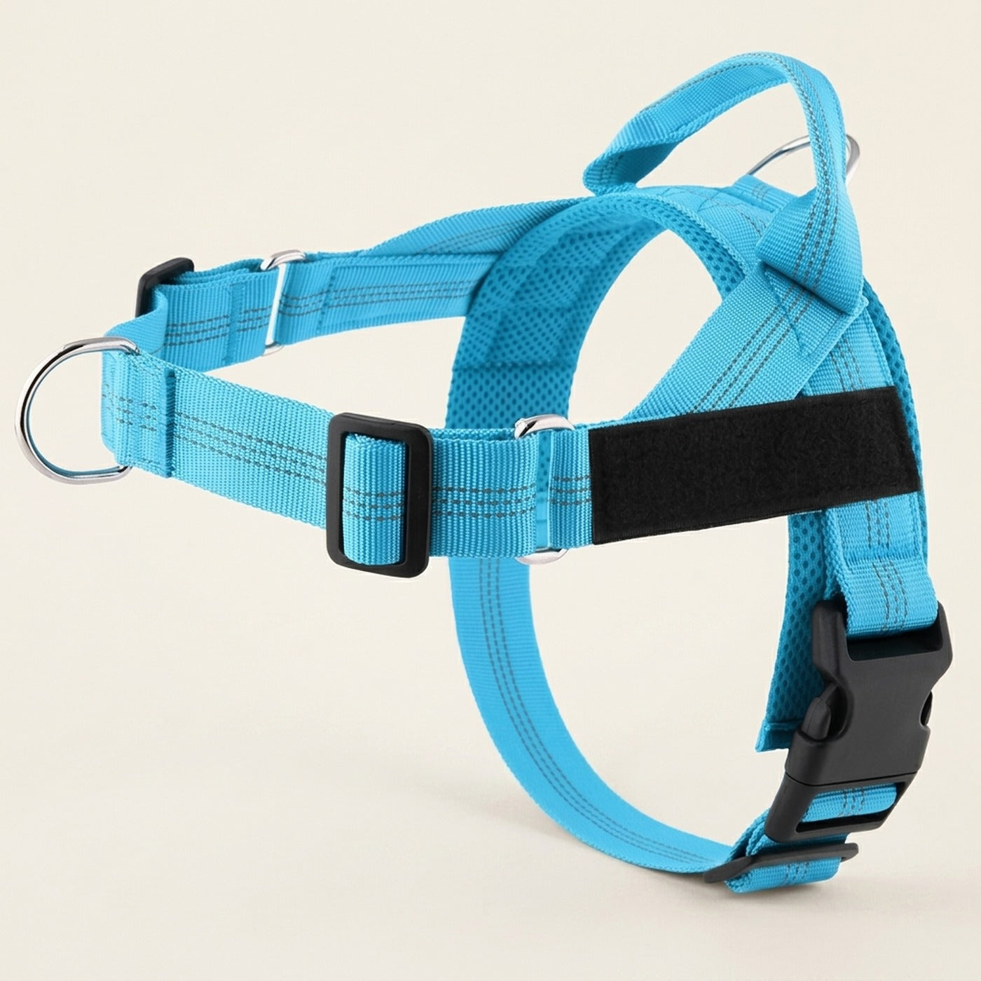 Harnais anti-traction Callys bleu ciel — photo produit studio