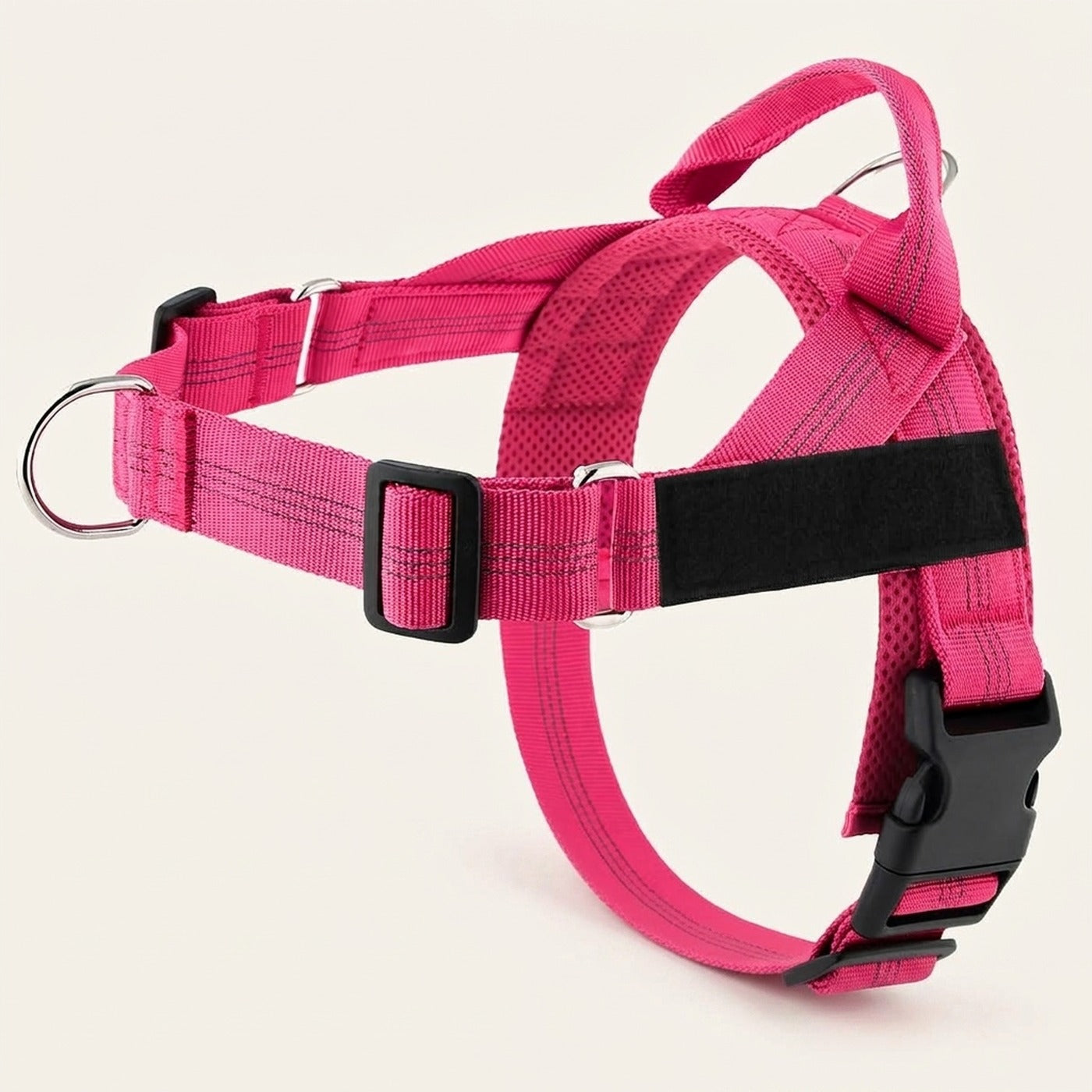 Harnais anti-traction Callys fuchsia — photo produit studio