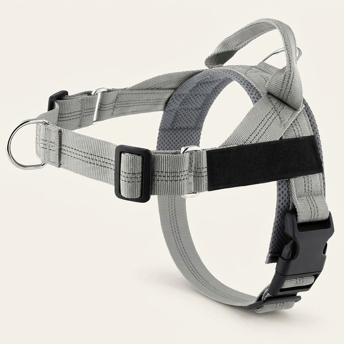 Harnais anti-traction Callys gris — photo produit studio