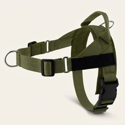 Harnais anti-traction Callys vert armée — photo produit studio